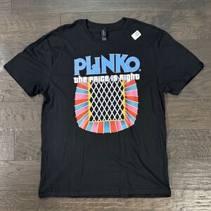 The Price is Right Plinko Graphic T-Shirt Size Large Black